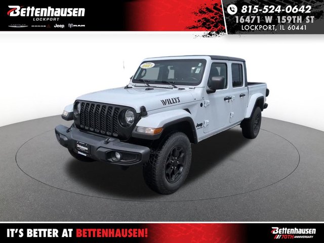 Certified Pre-Owned 2021 Jeep Gladiator Willys 4WD