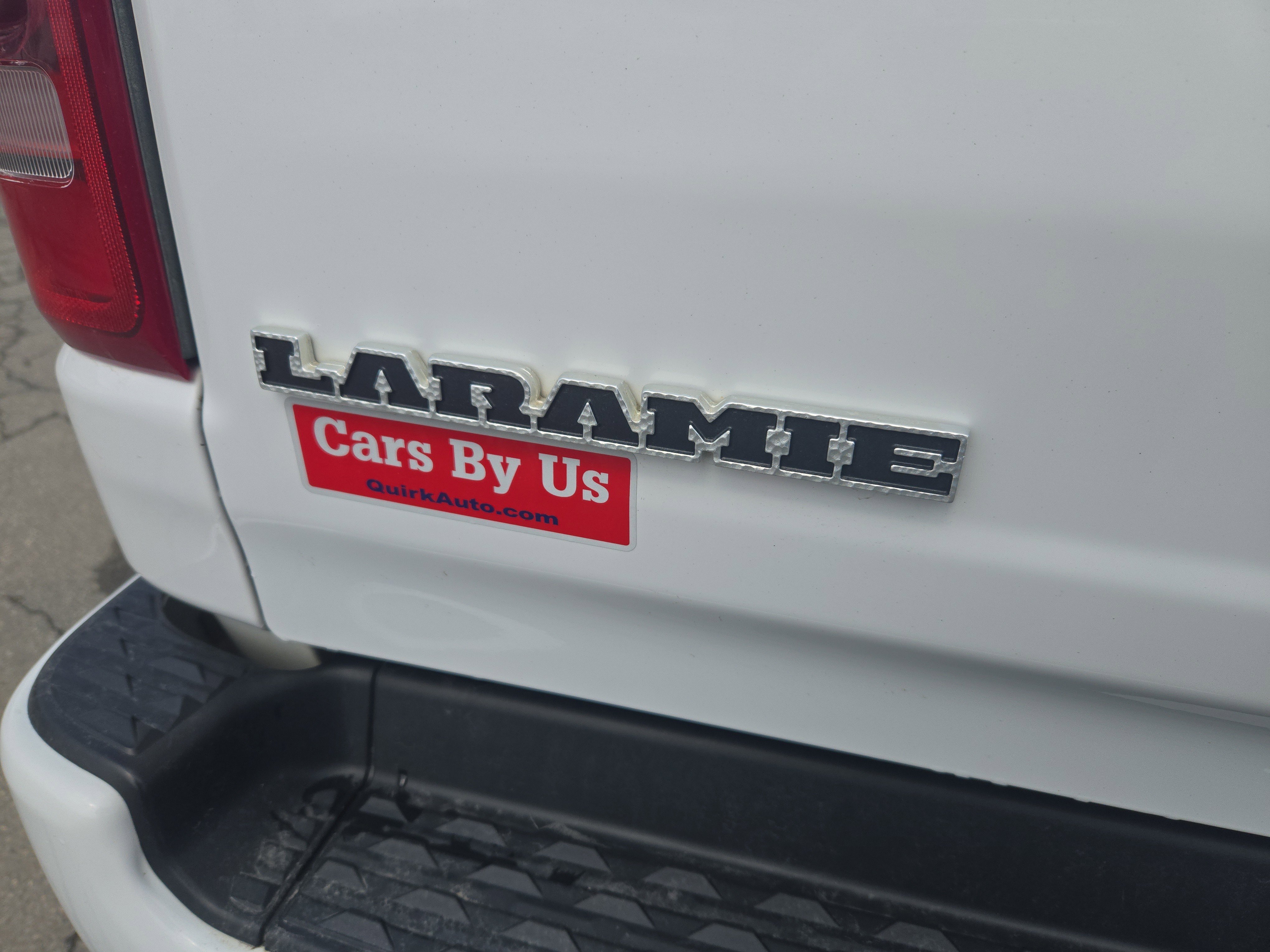 Used 2020 Bright White Clearcoat Ram Laramie image 9