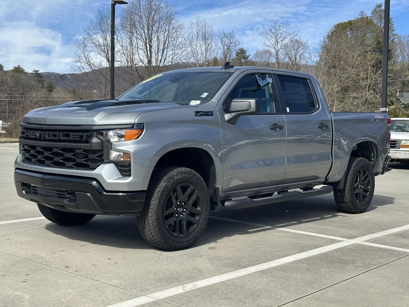 New 2026 Sterling Gray Metallic Chevrolet Custom Trail Boss image 3