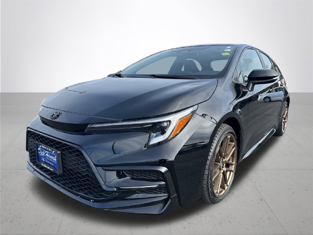 Used 2024 Black Toyota SE Nightshade image 2