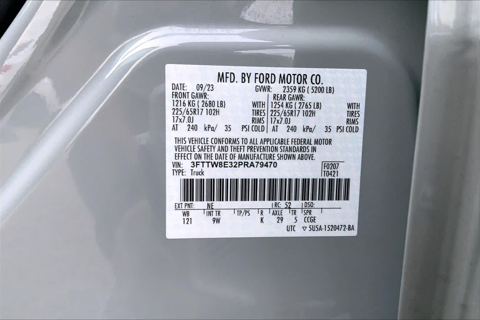 Used 2023 Cactus Gray Ford XL image 37