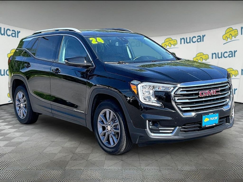Used 2024 Black GMC SLT image 1
