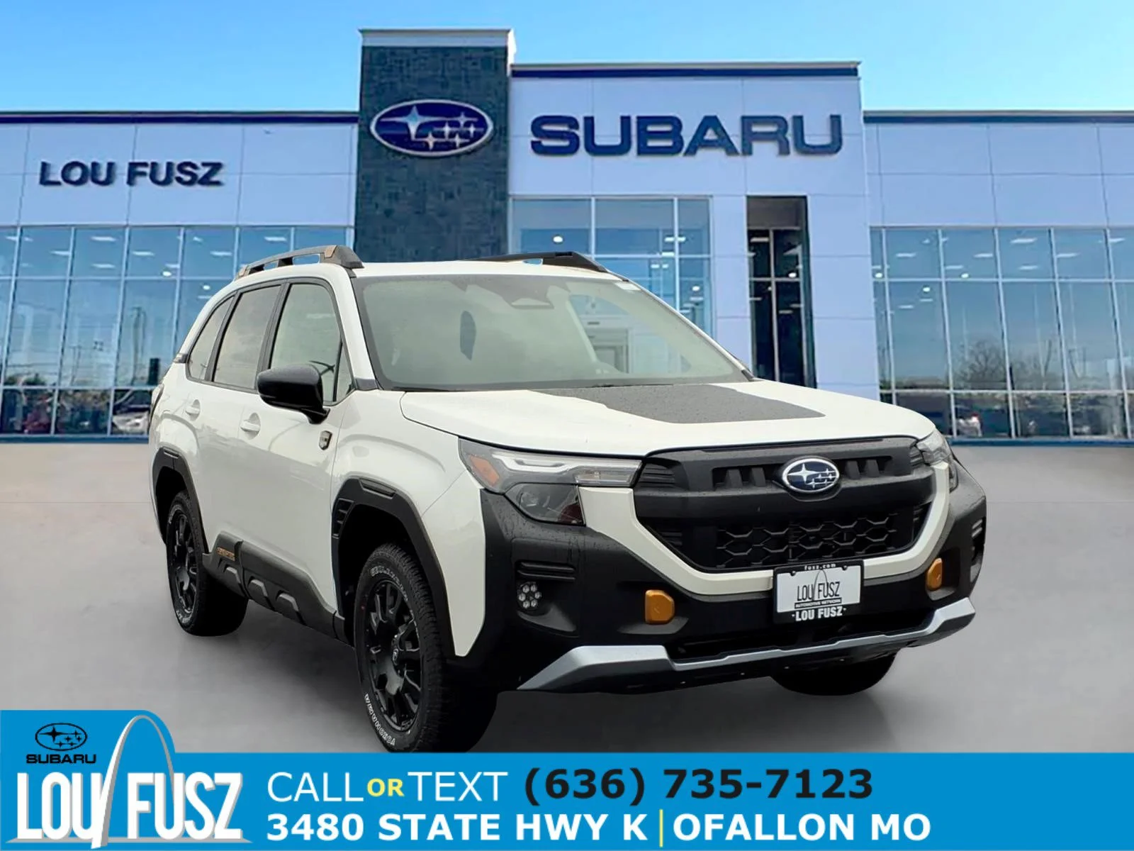 New 2026 CRYSTAL WHITE PEARL Subaru Wilderness image 1