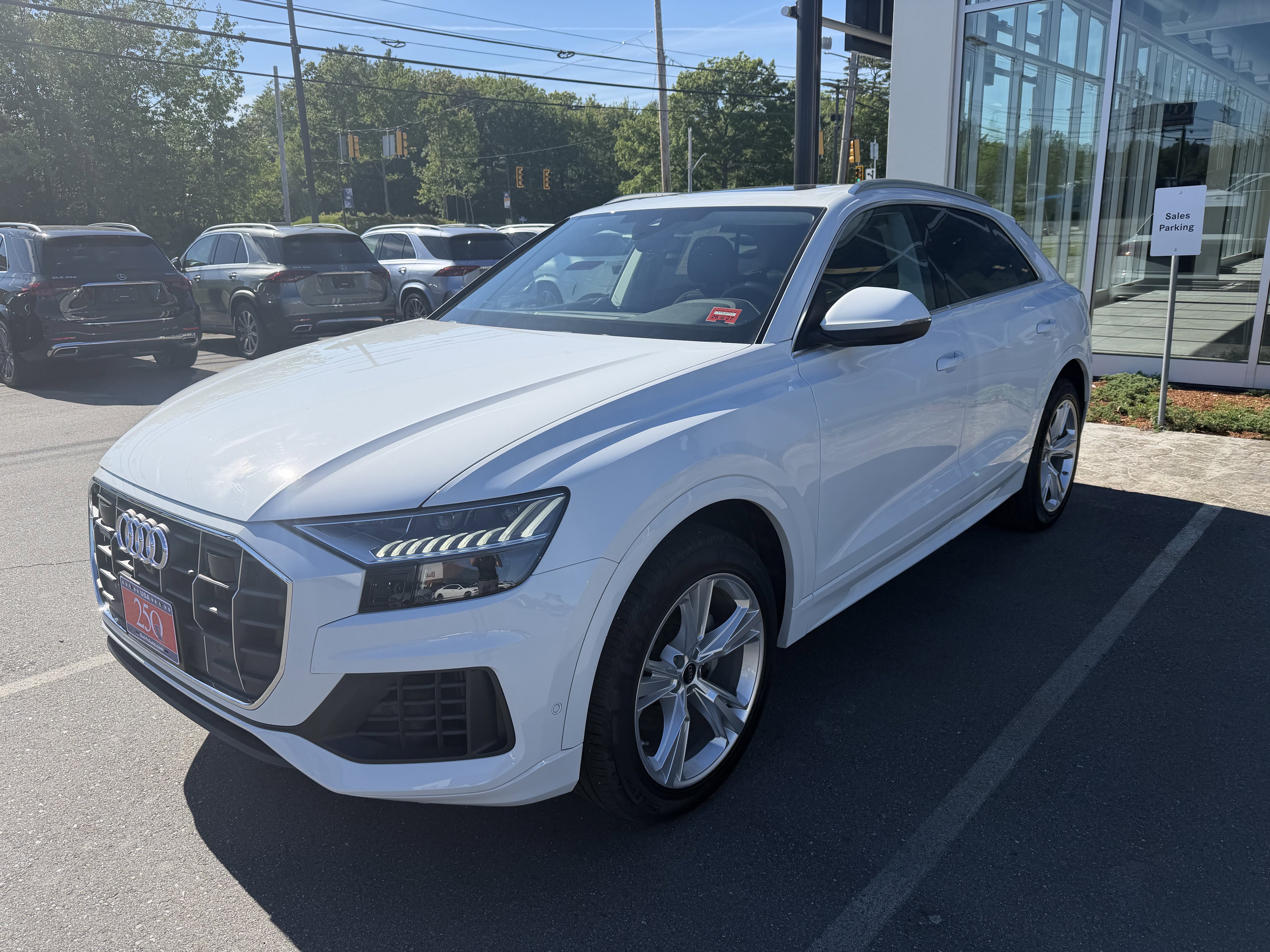 Used 2023 White Audi Premium Plus image 1
