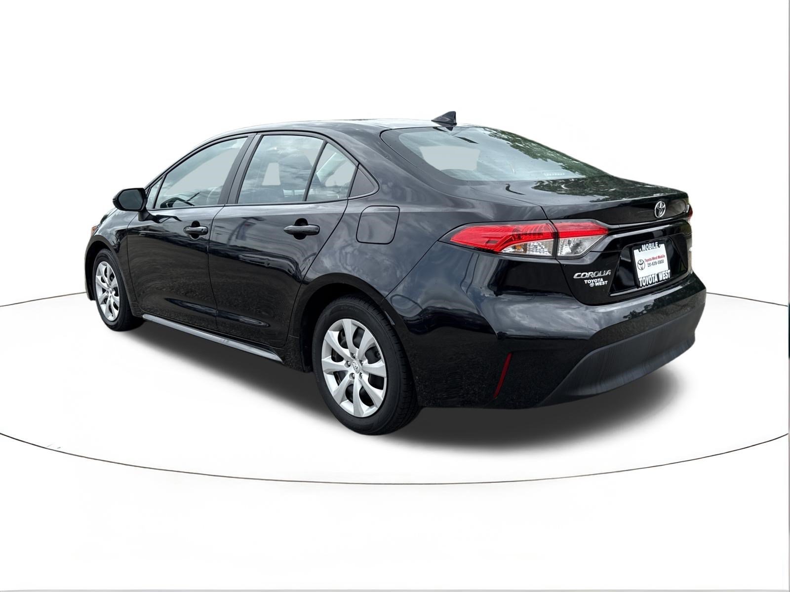 Used 2024 Midnight Black Metallic Toyota LE image 5