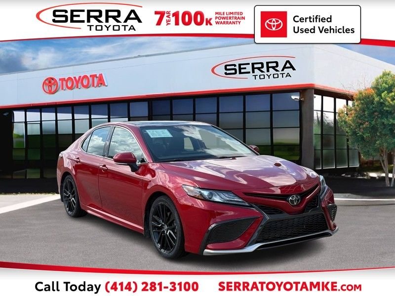 Certified Used 2023 Red Toyota XSE image 1