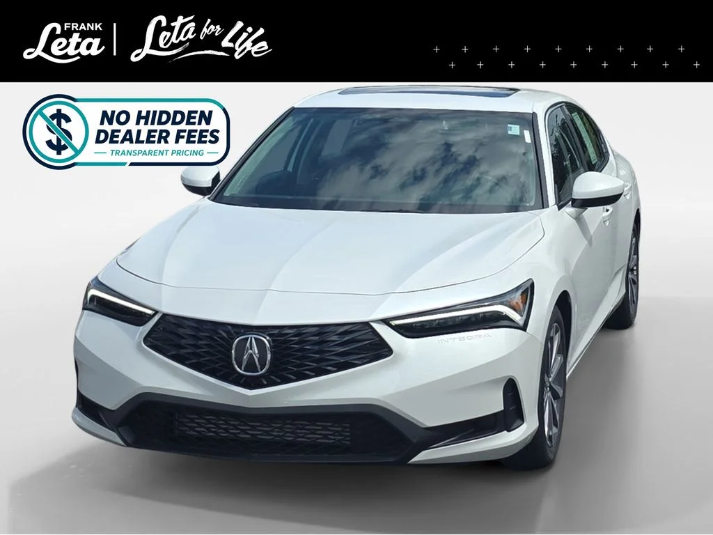 Certified Used 2026 Platinum White Pearl Acura Base image 1