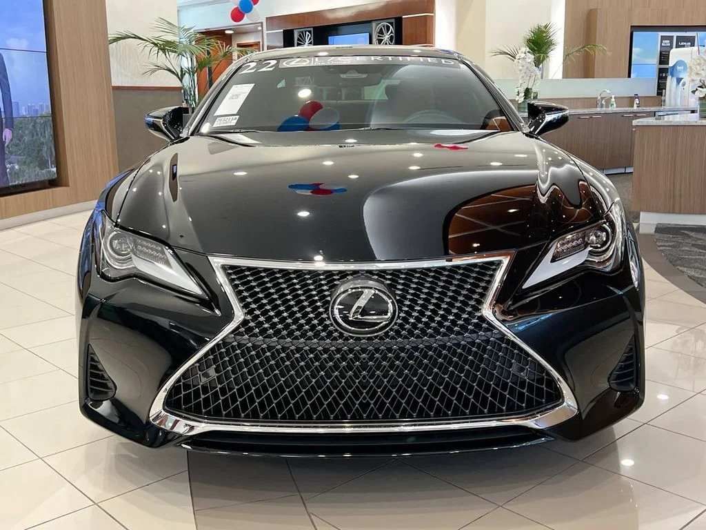 Certified Used 2022 OBSIDIAN Lexus 350 image 2