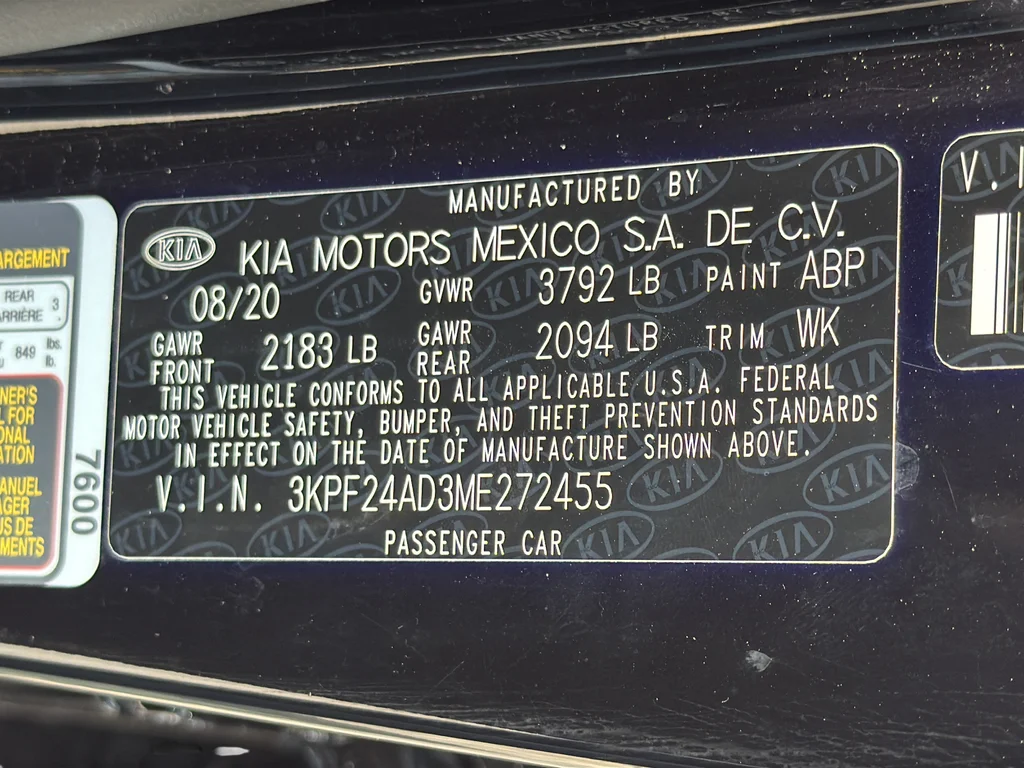 Certified Used 2021 Black Kia FE image 33
