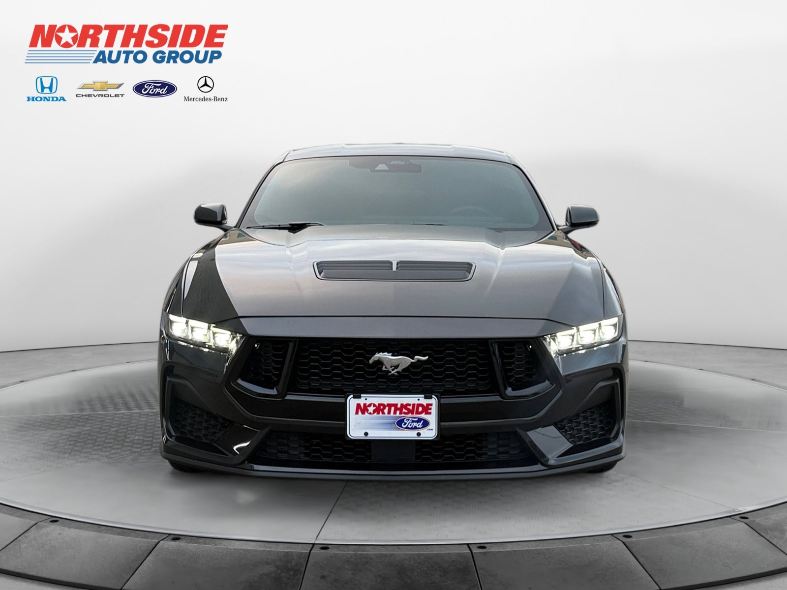 Used 2024 Dark Matter Gray Metallic Ford GT Premium image 2