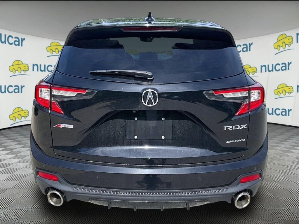 Used 2023 Black Acura A-Spec Advance Package image 3