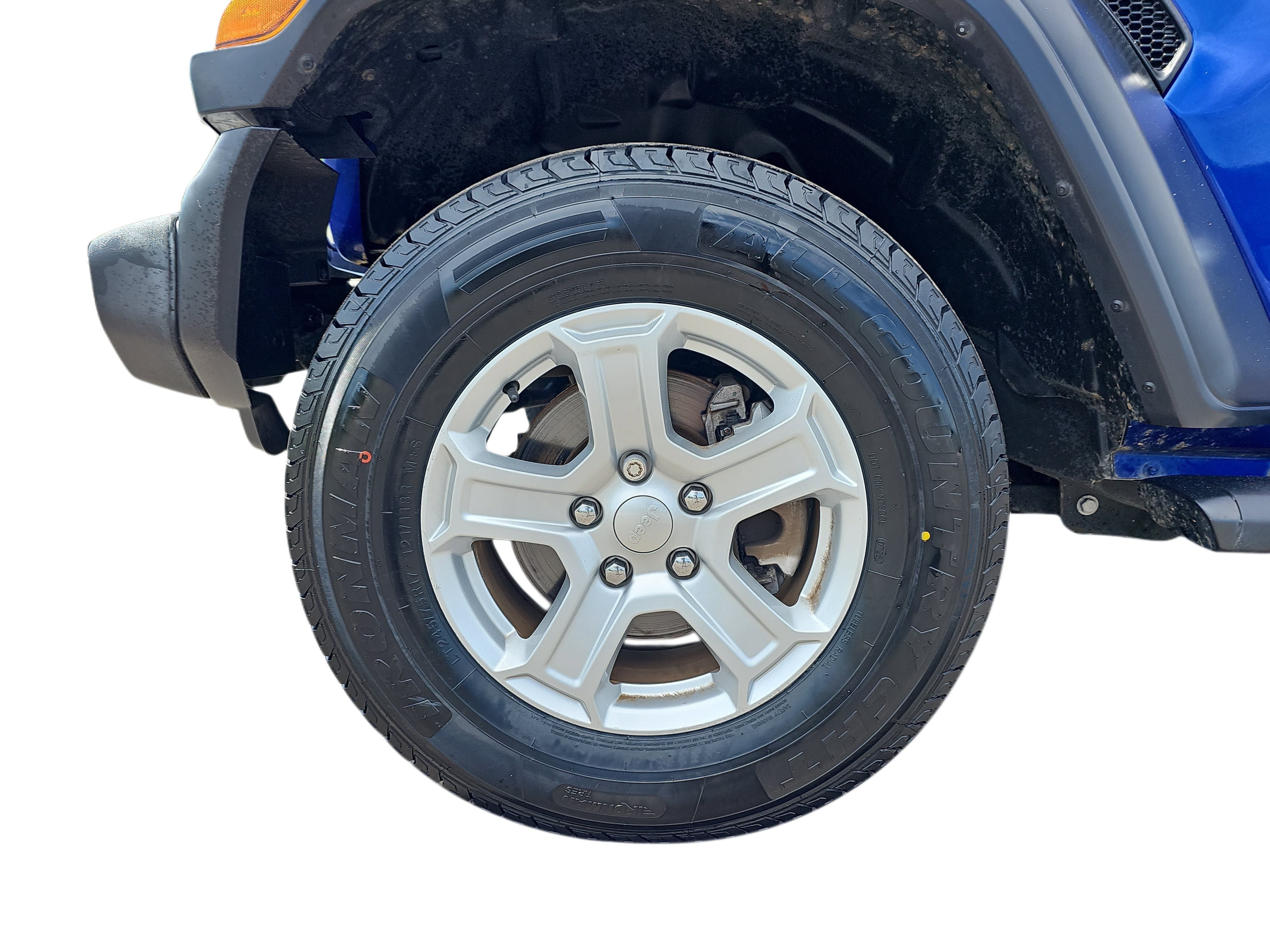 Used 2019 Ocean Blue Metallic Clearcoat Jeep Sport S image 27