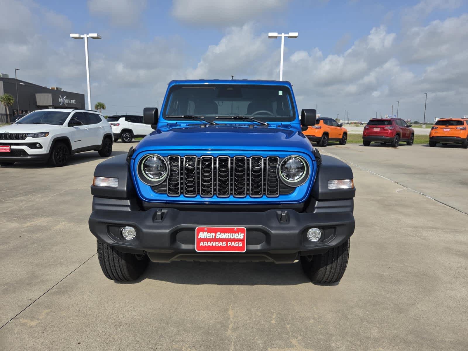New 2026 Hydro Blue Pearlcoat Jeep Sport S image 8