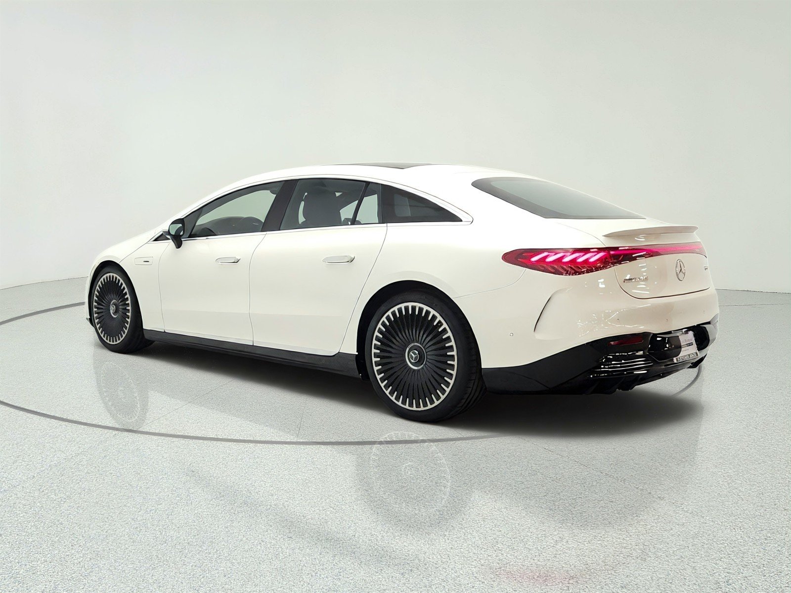 Certified Used 2023 MANUFAKTUR Diamond White Mercedes-Benz AMG® EQS 4MATIC+ Sedan image 7