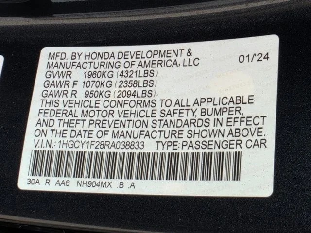 2024 Honda Accord LX - Photo 32