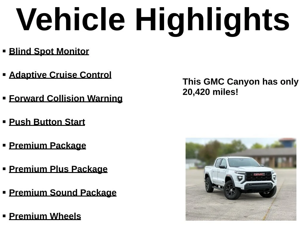 Used 2023 White GMC Elevation image 31