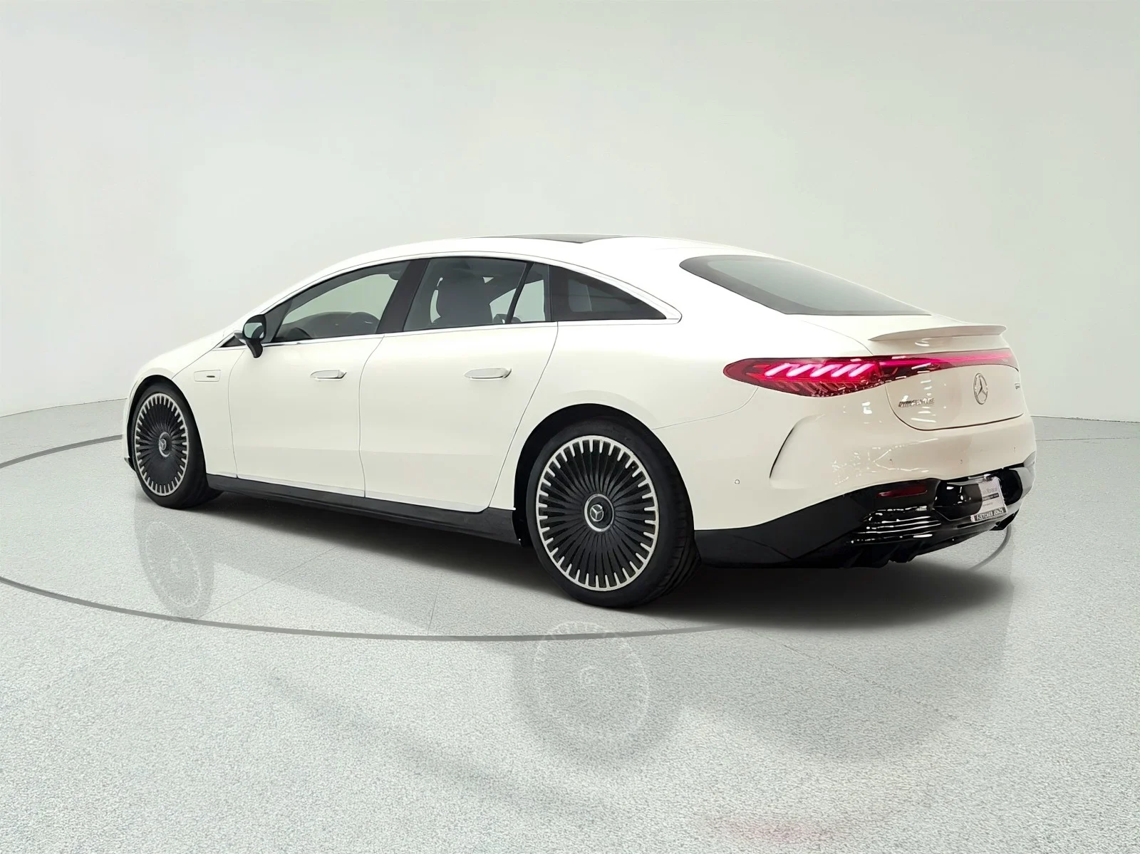 Certified Used 2023 MANUFAKTUR Diamond White Mercedes-Benz AMG® EQS 4MATIC+ Sedan image 7