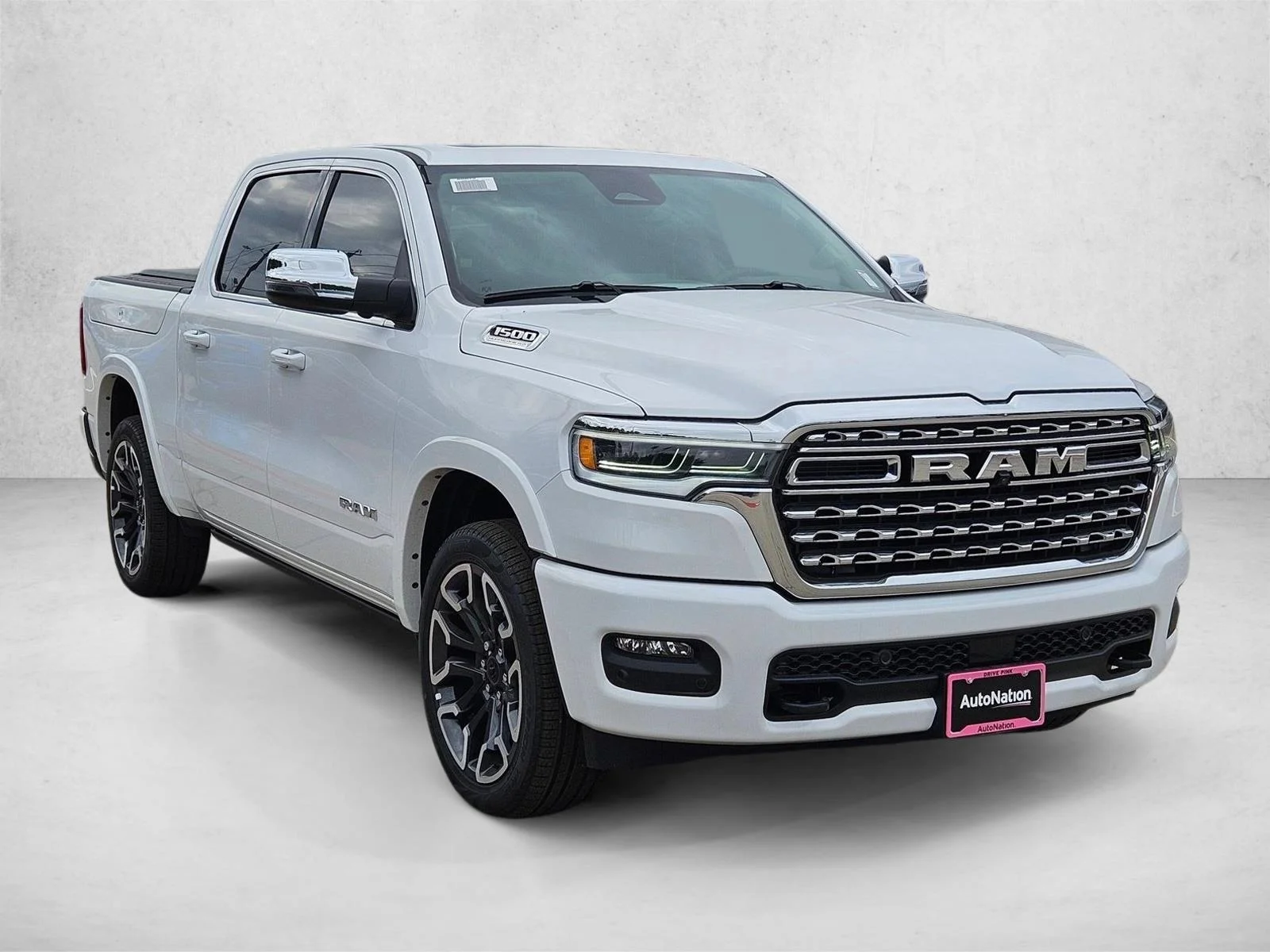 New 2026 Bright White Clear-Coat Exterior Paint RAM Longhorn image 7