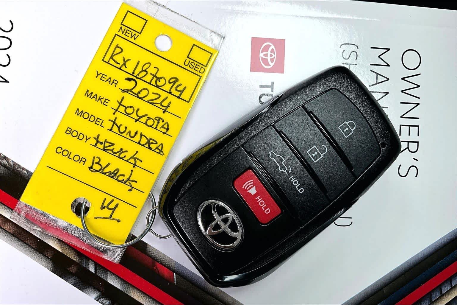 Used 2024 Midnight Black Metallic Toyota SR5 image 13