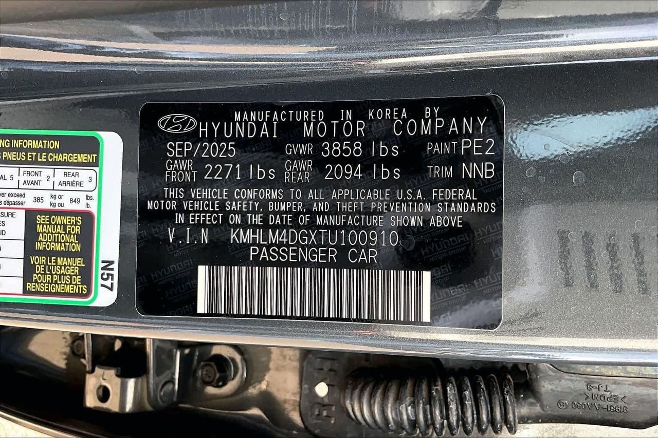 New 2026 Ecotronic Gray Hyundai SEL Sport image 21