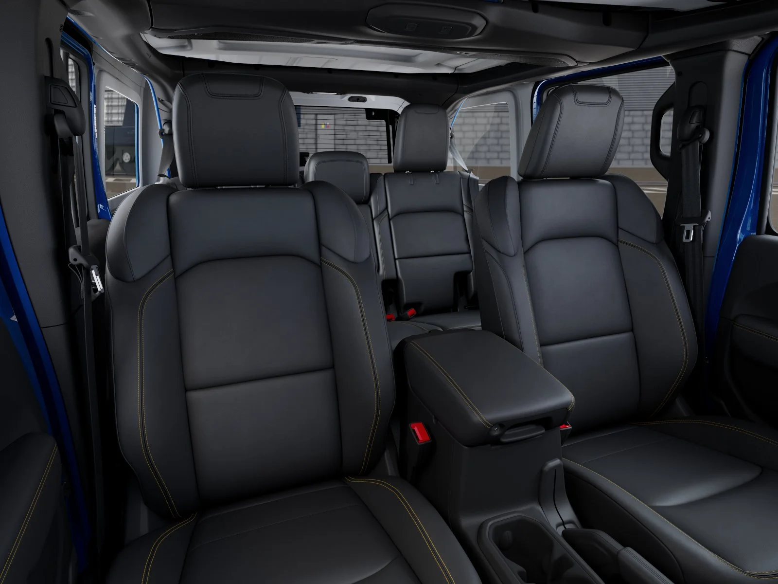 New 2026 Hydro Blue Pearl-Coat Exterior Paint Jeep Sahara image 24