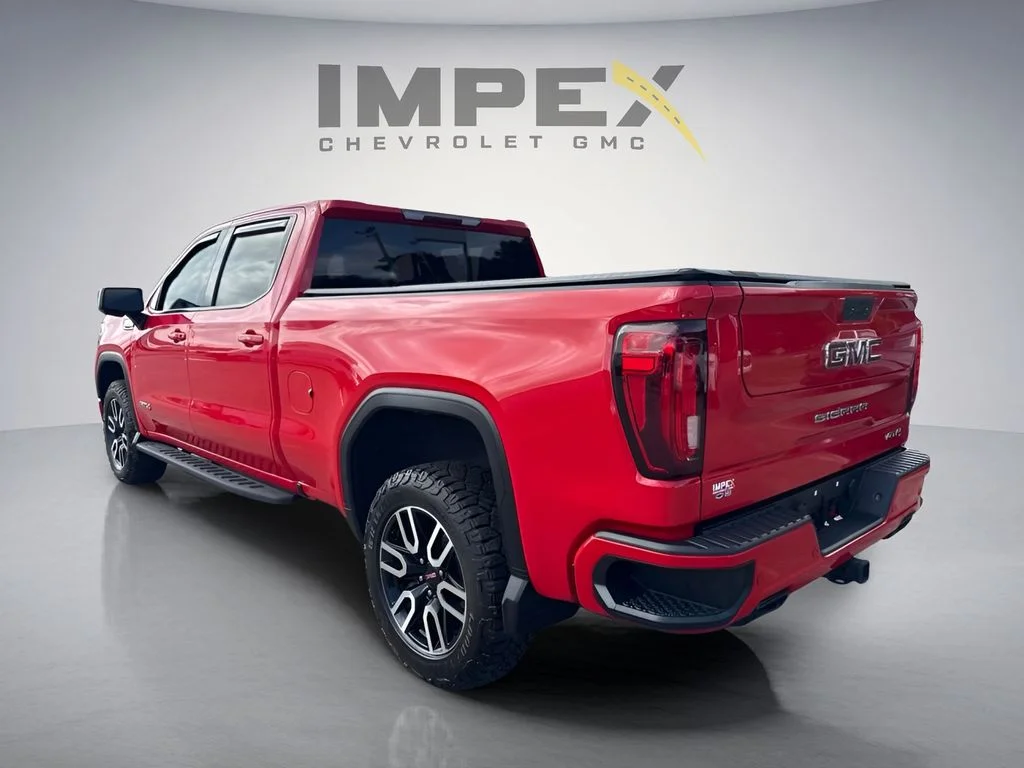 Used 2021 Red GMC AT4 image 3