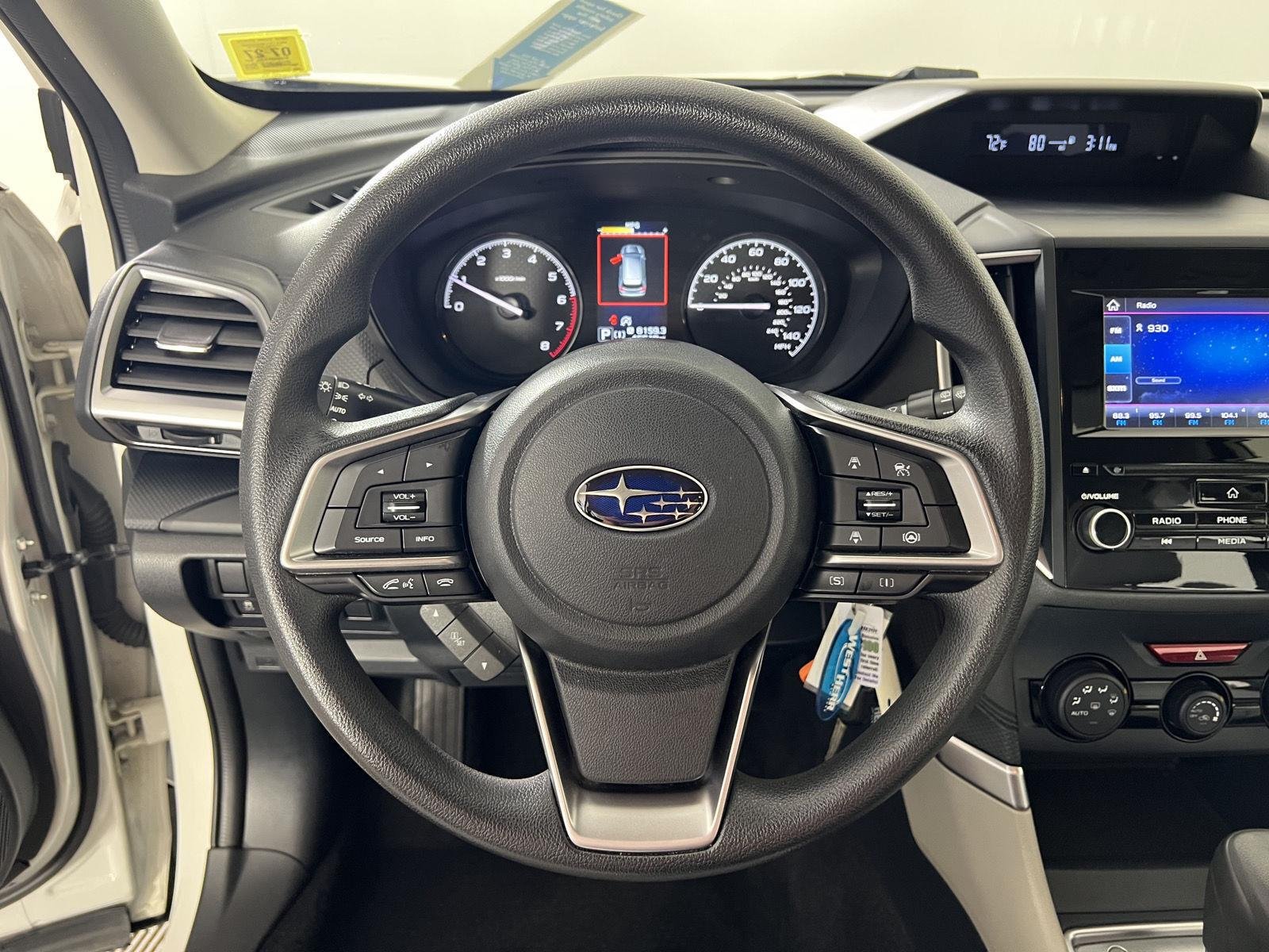 Used 2020 Crystal White Pearl Subaru Base image 7
