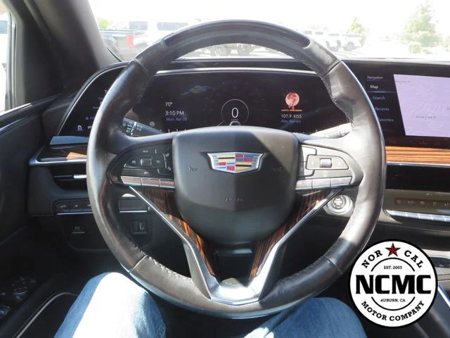 Used 2023 White Cadillac Premium Luxury image 34