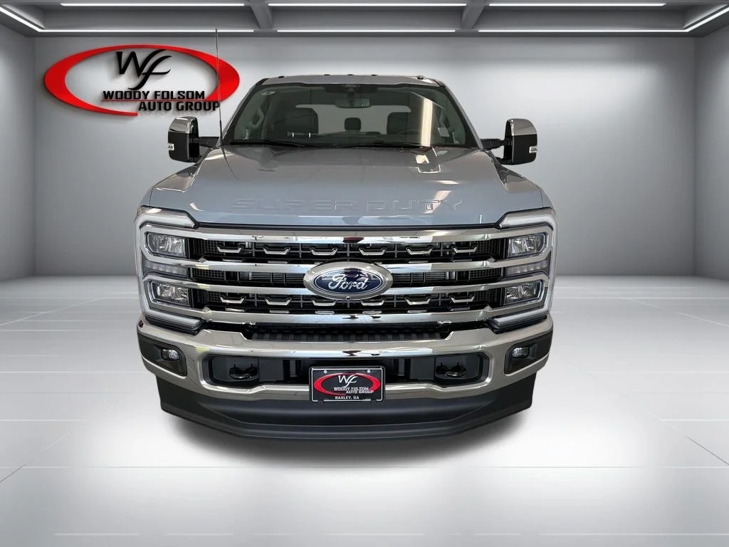 New 2026 Glacier Gray Metallic Tri-Coat Ford F-250® Lariat® image 2