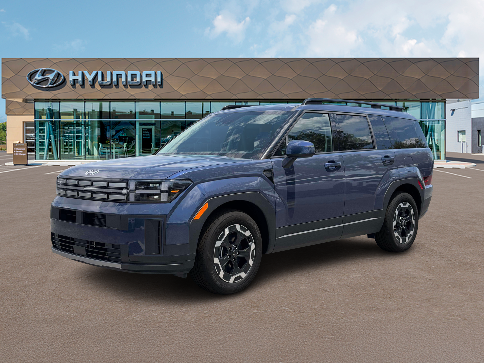 New 2027 Atlantis Blue Hyundai SEL AWD image 2