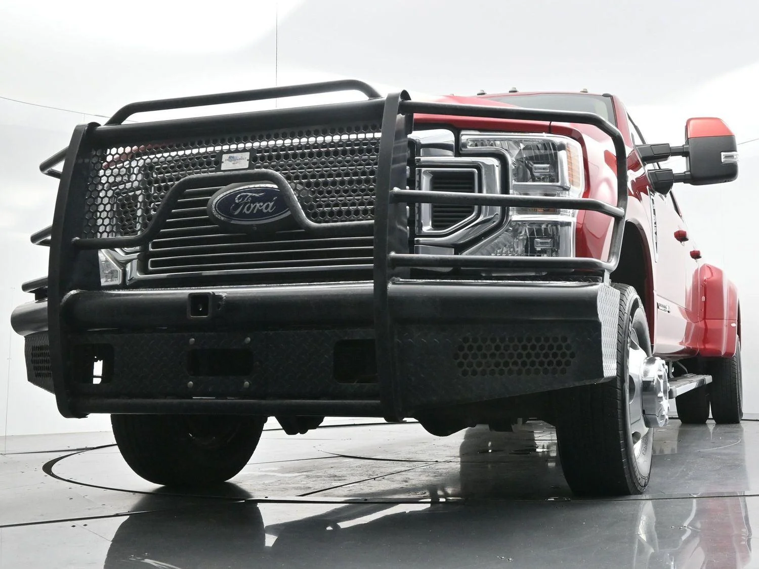 Used 2021 Rapid Red Metallic Tinted Clearcoat Ford LARIAT image 48