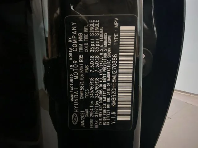 Used 2021 Black Hyundai SEL image 28