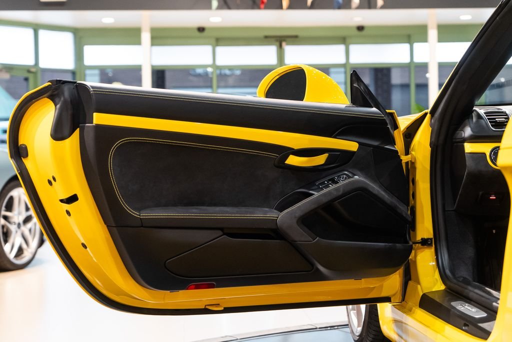 Used 2016 Racing Yellow Porsche Spyder image 19