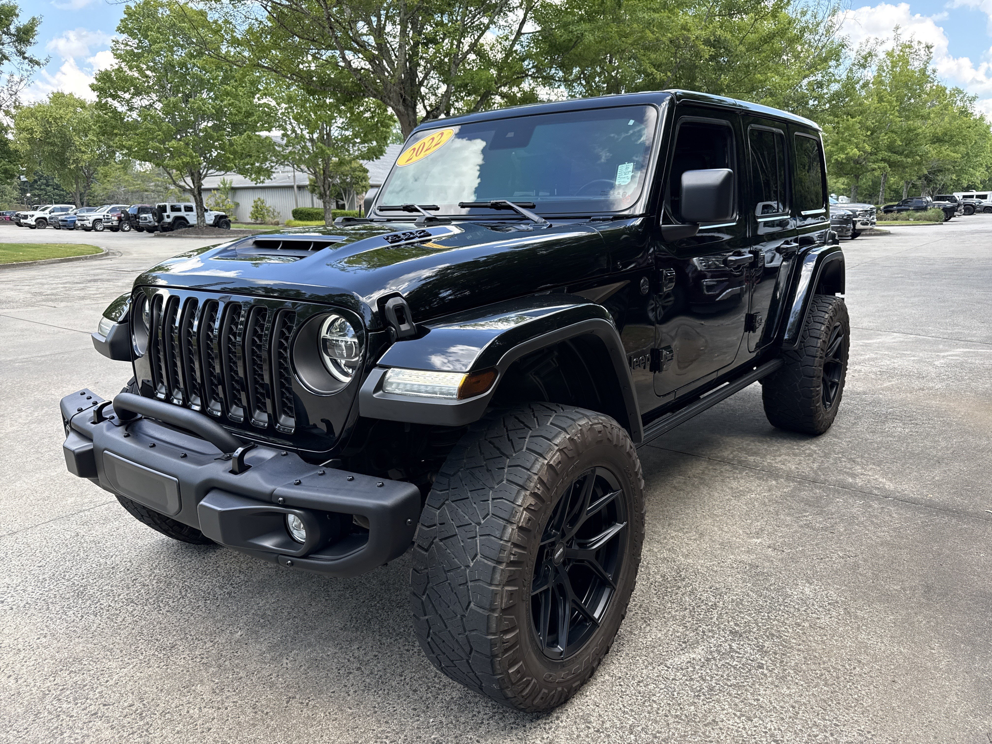 Used 2022 Black Clearcoat Jeep Unlimited Rubicon 392 image 3