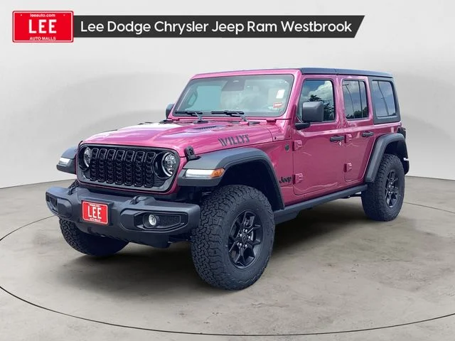 New 2026 Tuscadero Pearlcoat Jeep 4-DOOR WILLYS image 1