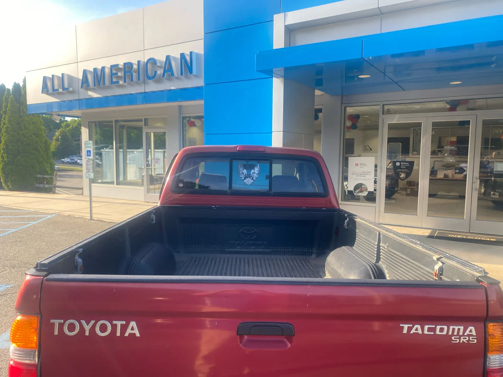 Used 2003 Impulse Red Pearl Toyota  image 6