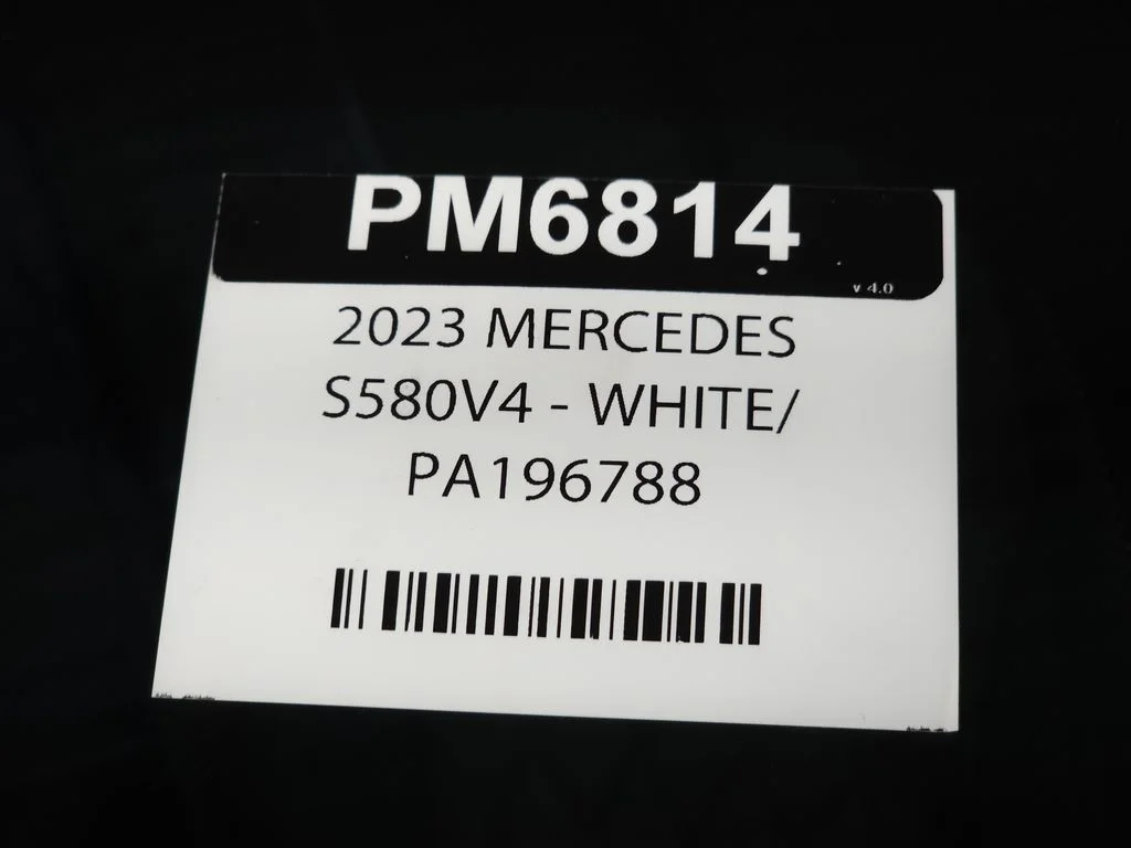Used 2023 MANUFAKTUR Cashmere White Magno Mercedes-Benz S 580 image 40