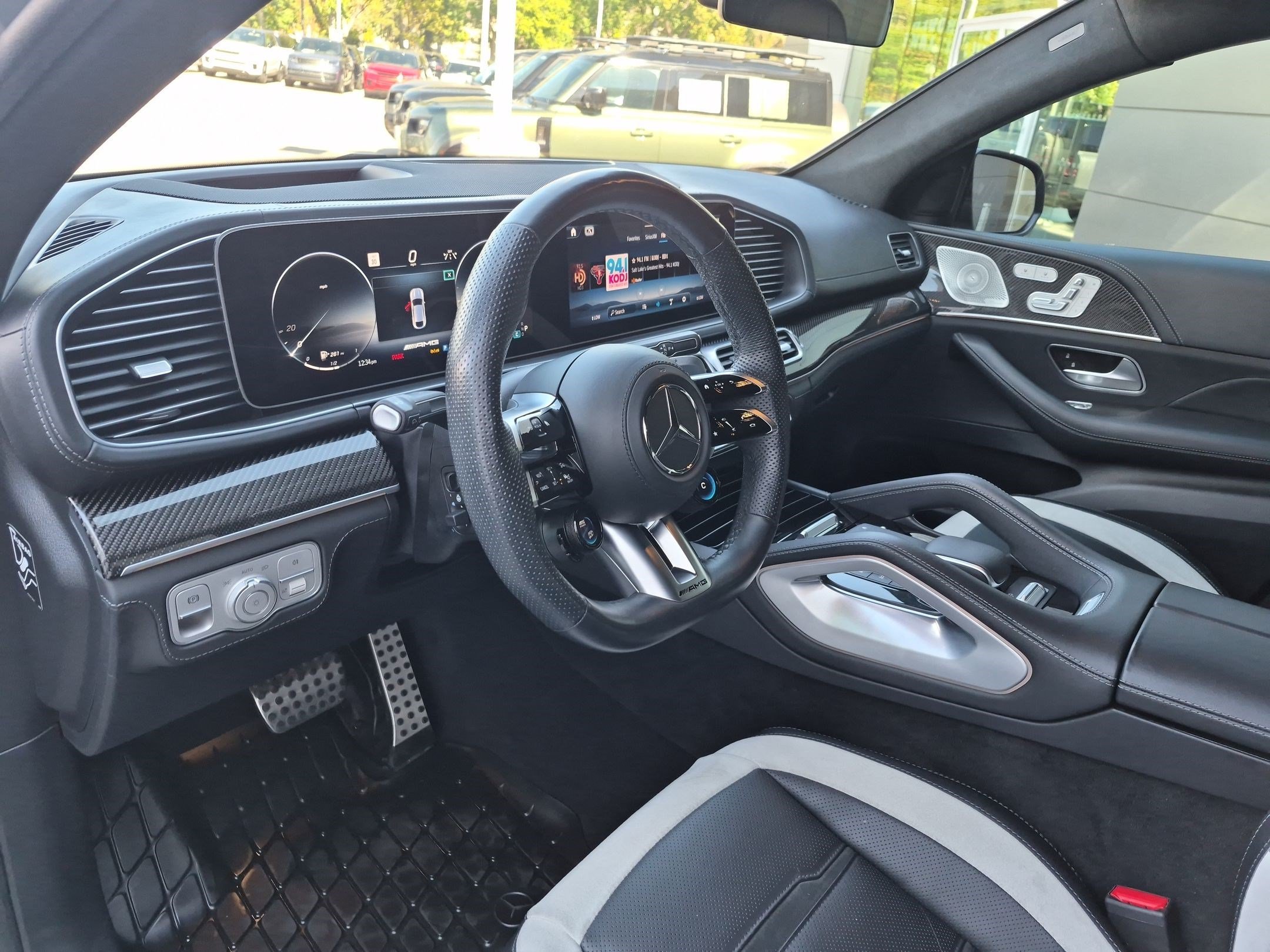 Used 2024 MANUFAKTUR Alpine Gray Mercedes-Benz AMG® GLE 63 S image 14