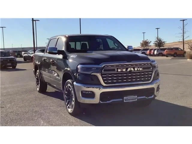 New 2026 Forged Blue Metallic  Paint Ram LIMITED LONGHORN CREW CAB 4X4 5