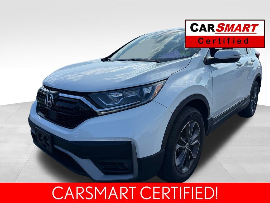 Certified Used 2021 Platinum White Pearl Honda EX-L image 1