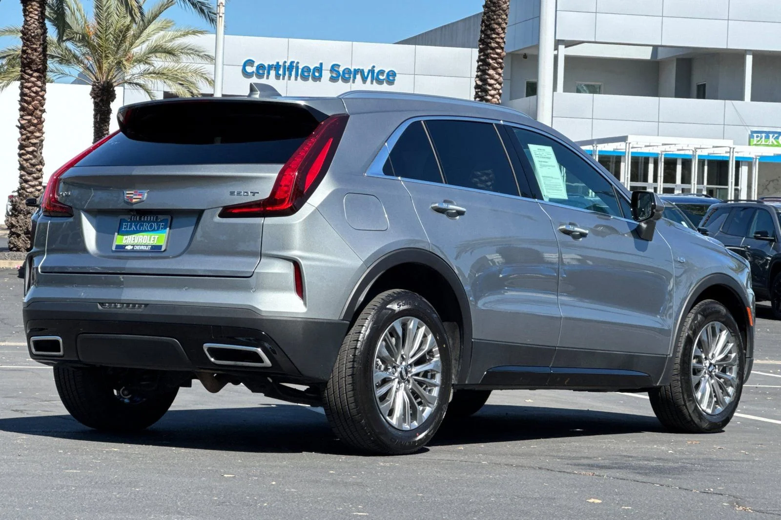 Used 2025 Argent Silver Metallic Cadillac Premium Luxury image 3