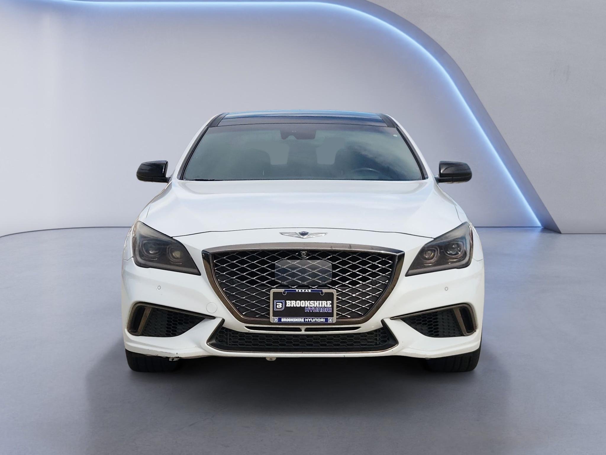 Used 2018 Casablanca White Genesis 3.3T Sport image 2