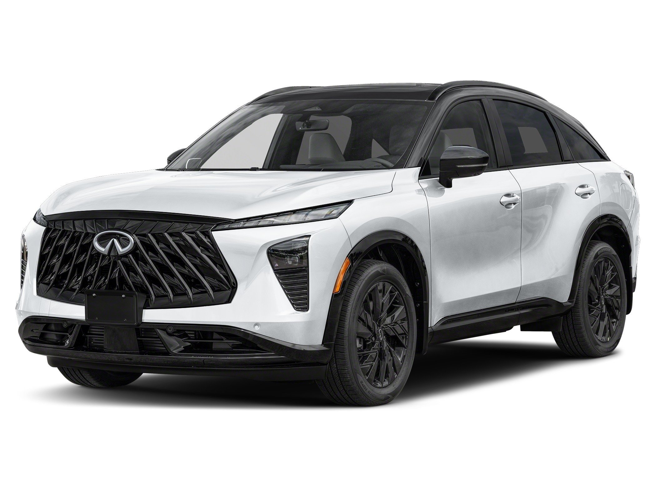 New 2027 Radiant White/Black Obsidian INFINITI SPORT image 1