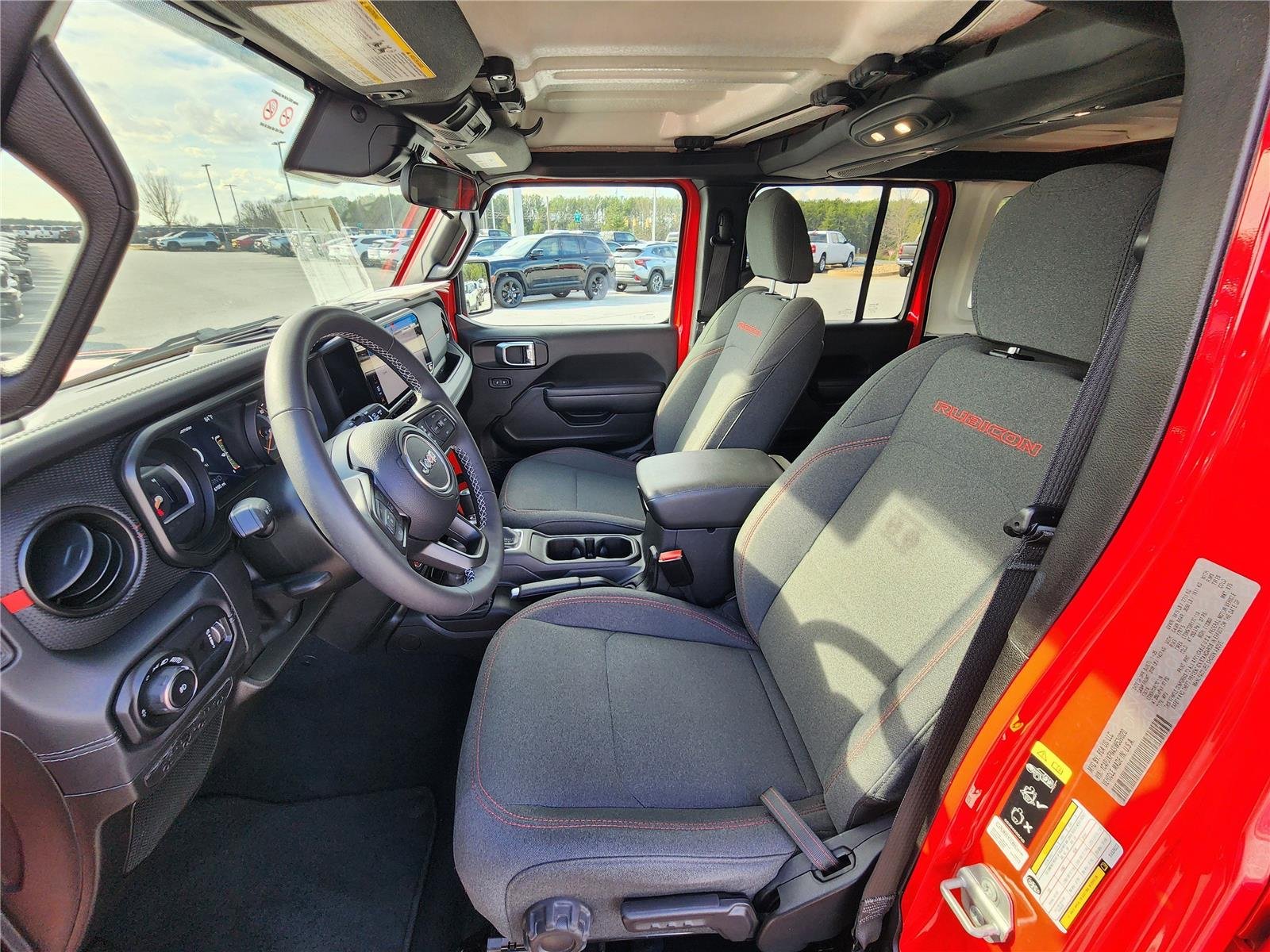 Certified Used 2025 Firecracker Red Clearcoat Jeep Rubicon image 12