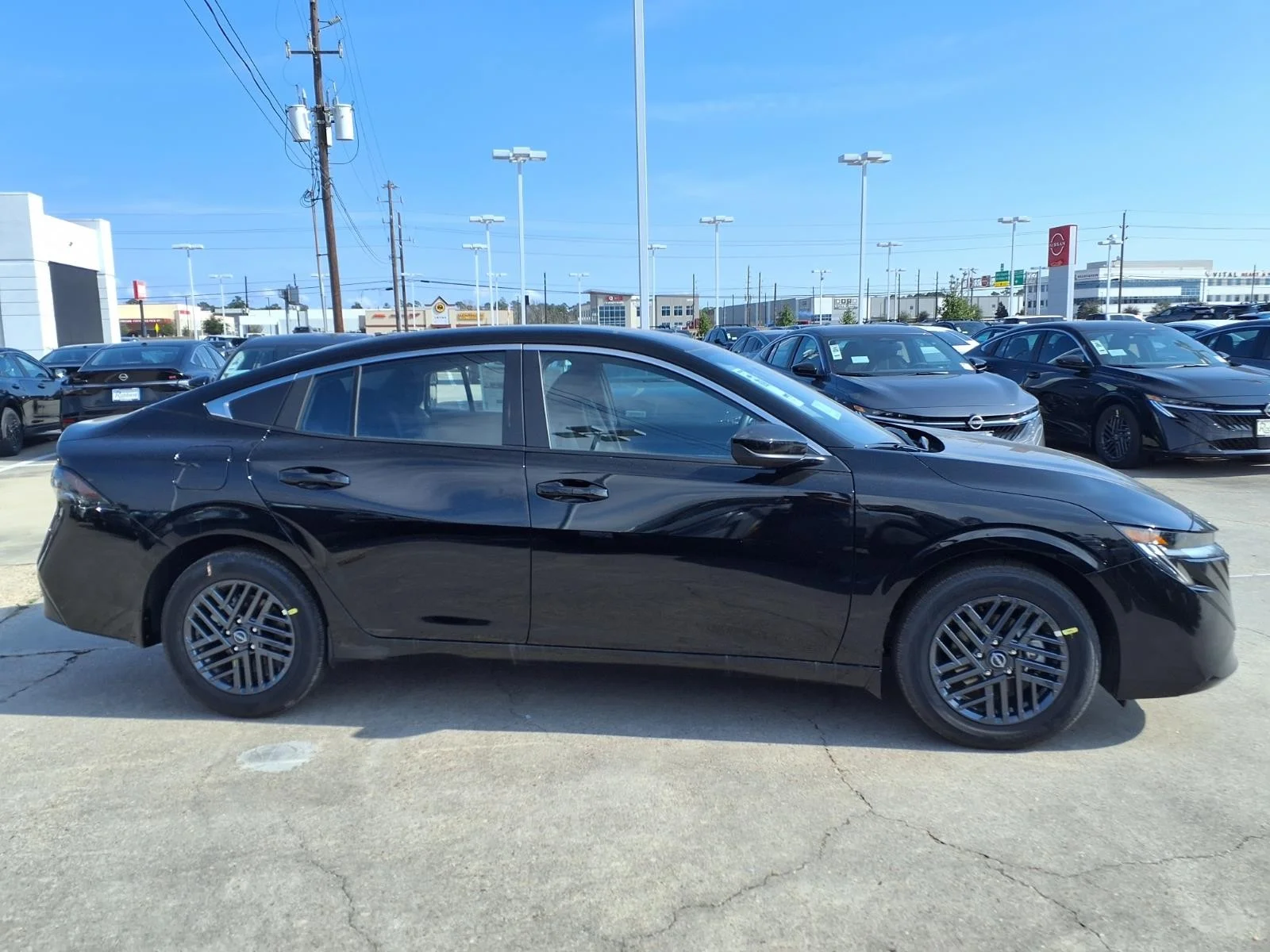 2026 Nissan Sentra SV Black at Robbins Nissan