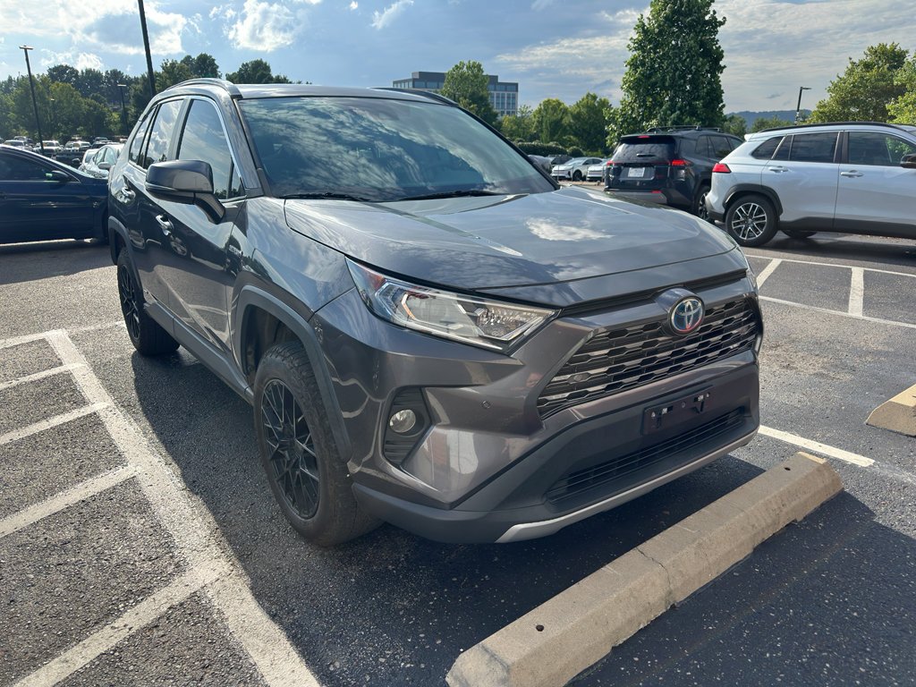 Used 2021 Magnetic Gray Metallic Toyota Hybrid Limited image 1