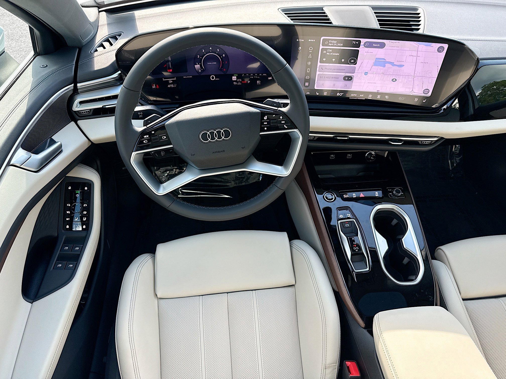 New 2026 Glacier White Metallic Audi Premium image 15