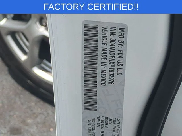 Used 2023 White Jeep Latitude Lux image 38