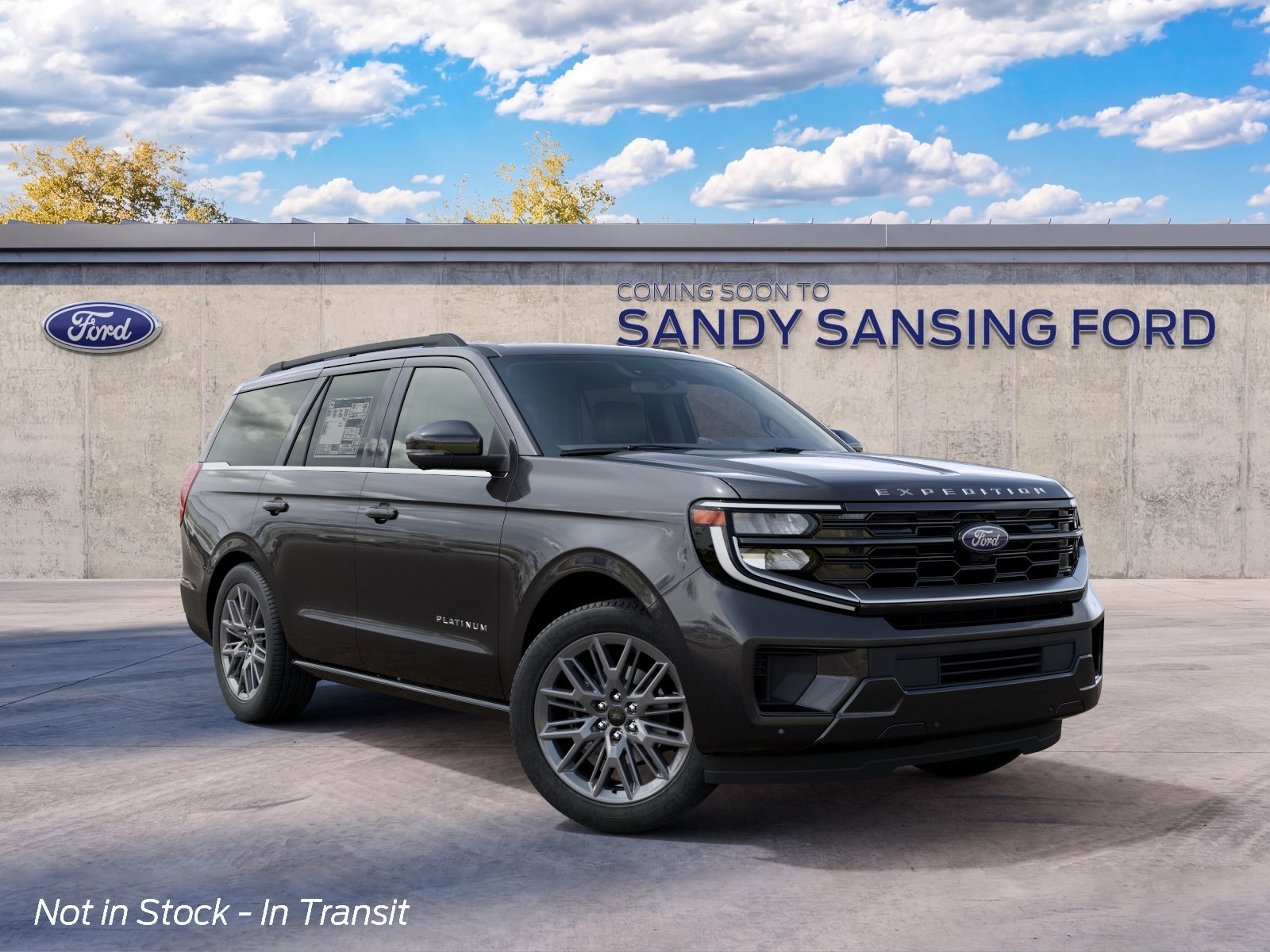 New 2027 Dark Matter Gray Metallic Ford Platinum image 4