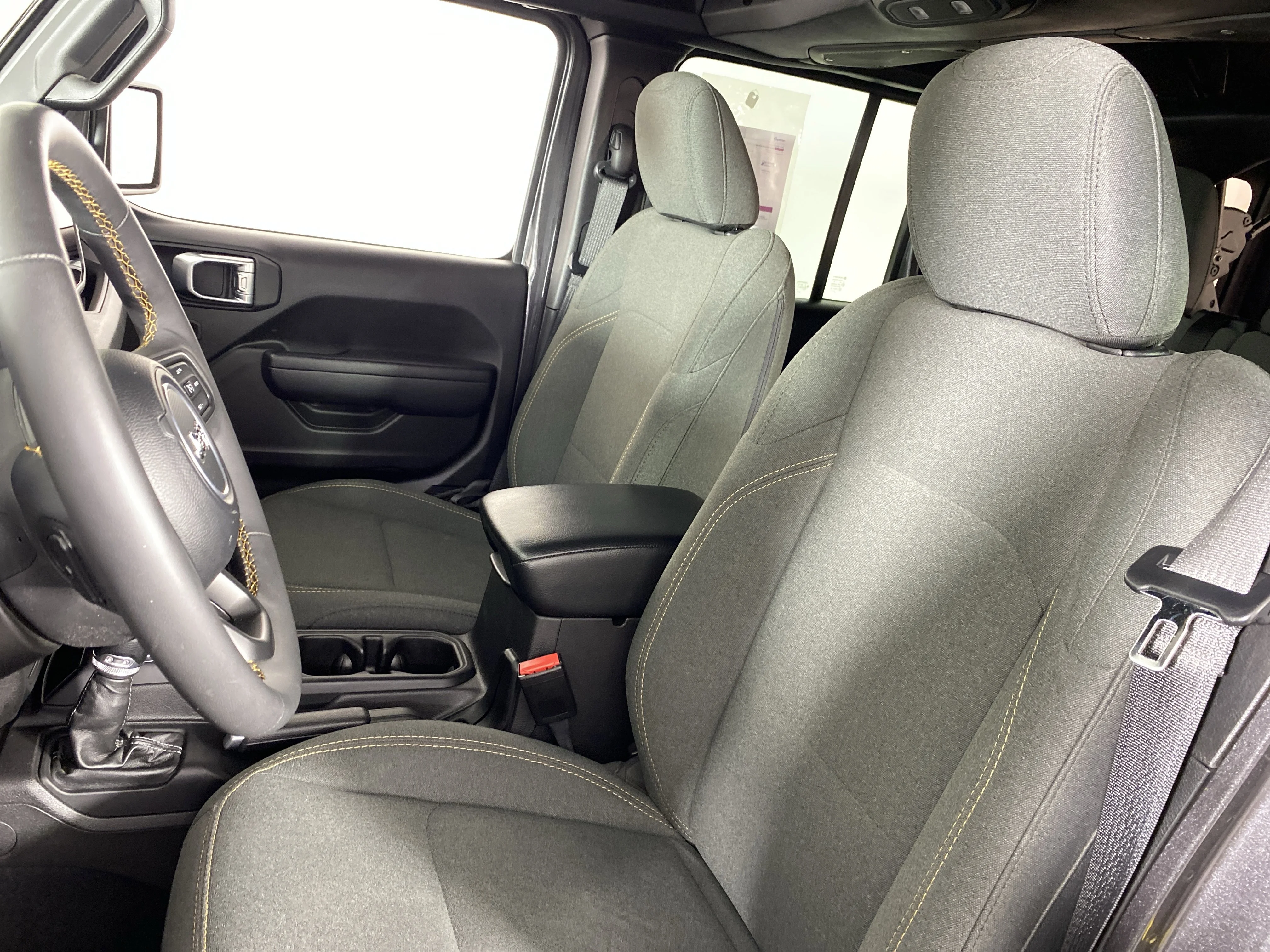 Used 2024 Granite Crystal Metallic Clearcoat Jeep Sport S image 17